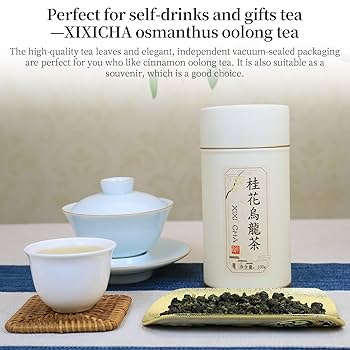 Amazon.com : XIXICHA Osmanthus Oolong Tea 桂花桂花乌龙茶